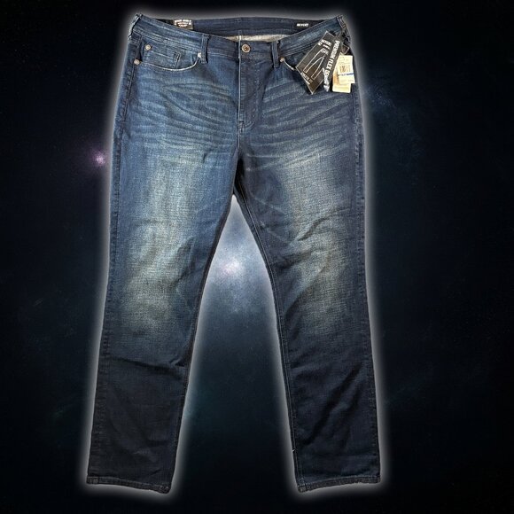 Seven7 Jeans Blue Premium Denim NWT Athletic 5-Pocket Jeans Men's Size 42x32 - Picture 1 of 13
